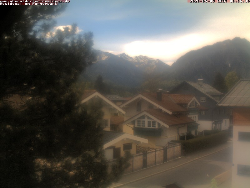 Archiv Foto Webcam Oberstdorfer Residenz