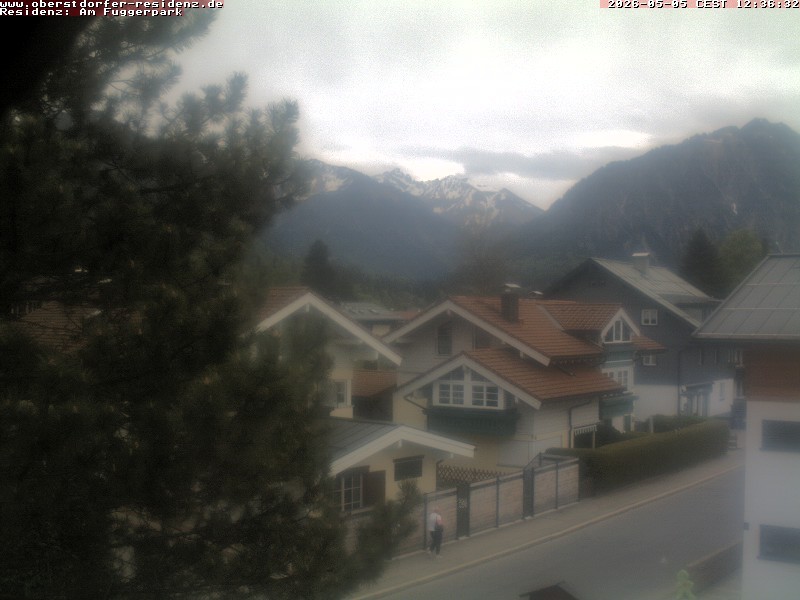Archiv Foto Webcam Oberstdorfer Residenz