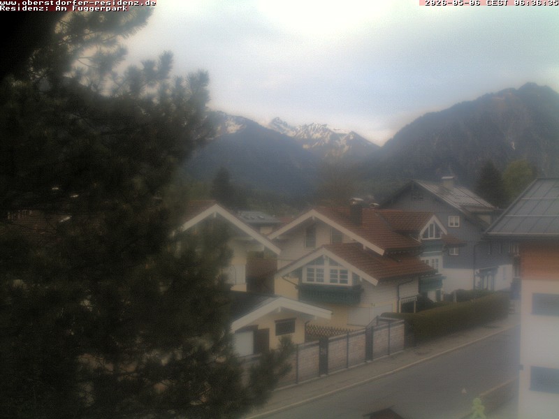 Archiv Foto Webcam Oberstdorfer Residenz