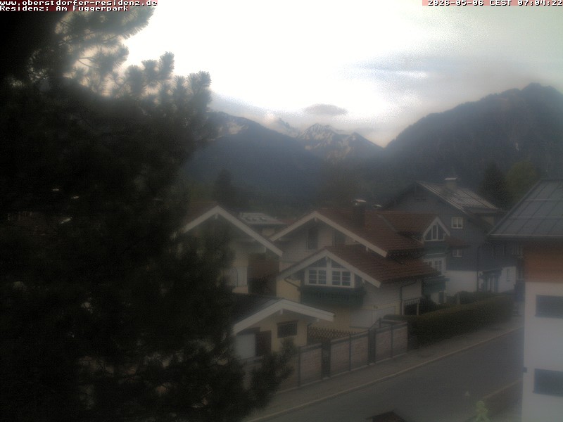 Archived image Webcam Oberstdorf holiday apartment