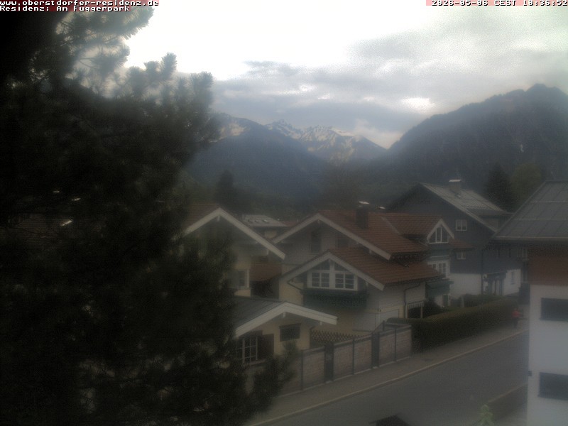 Archived image Webcam Oberstdorf holiday apartment