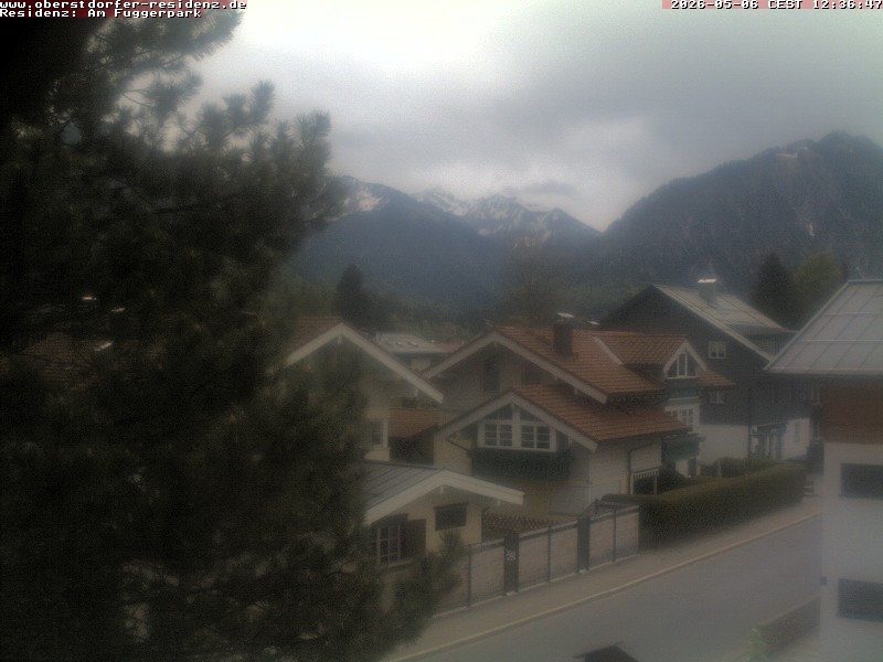 Archived image Webcam Oberstdorf holiday apartment
