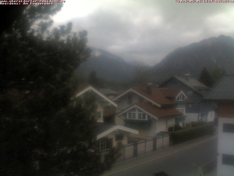 Archived image Webcam Oberstdorf holiday apartment