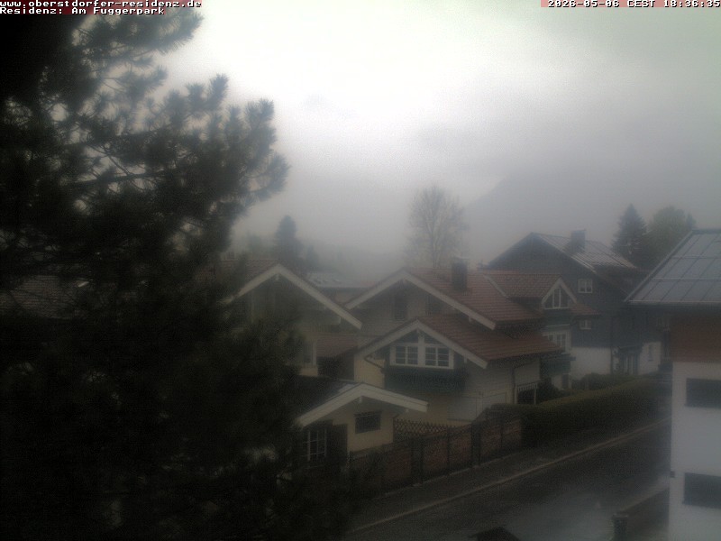 Archived image Webcam Oberstdorf holiday apartment