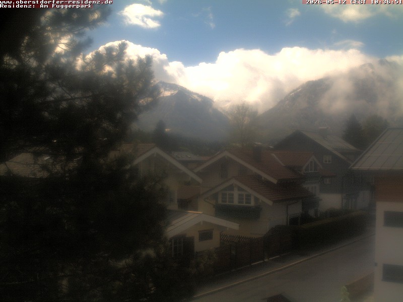 Archiv Foto Webcam Oberstdorfer Residenz
