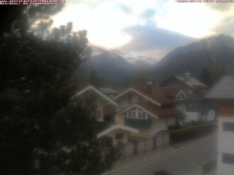 Archiv Foto Webcam Oberstdorfer Residenz
