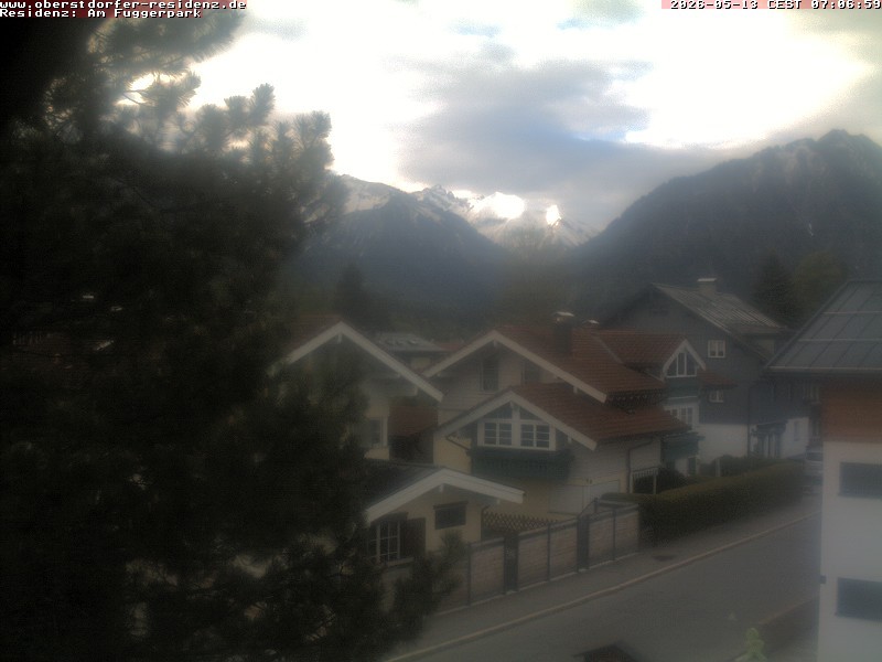Archiv Foto Webcam Oberstdorfer Residenz