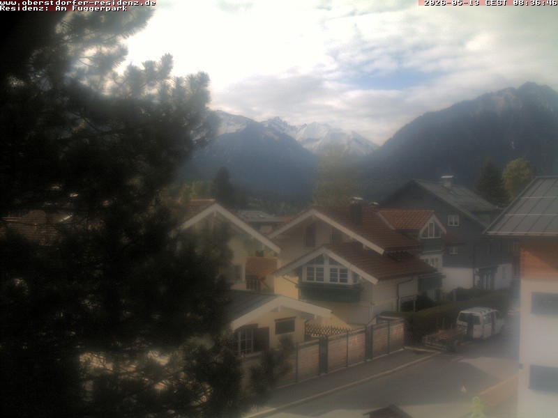 Archiv Foto Webcam Oberstdorfer Residenz