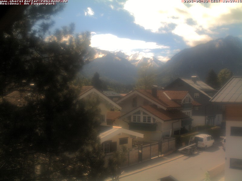 Archiv Foto Webcam Oberstdorfer Residenz