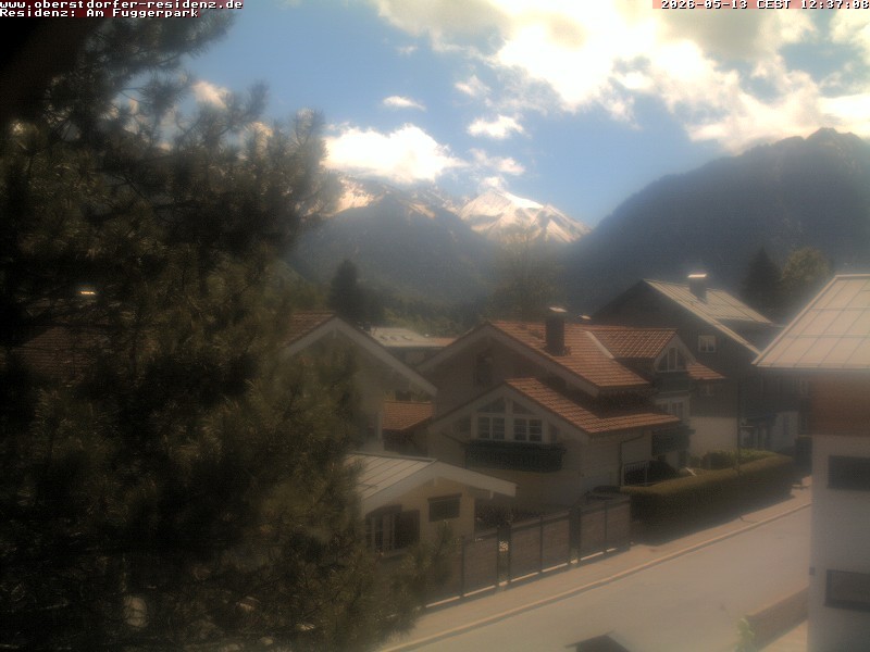 Archiv Foto Webcam Oberstdorfer Residenz