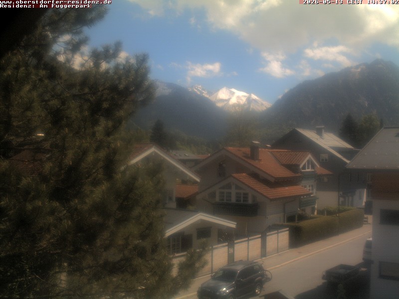 Archiv Foto Webcam Oberstdorfer Residenz
