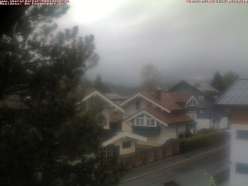 Archived image Webcam Oberstdorf holiday apartment