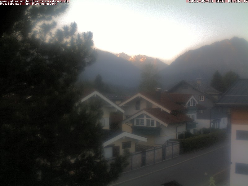Archived image Webcam Oberstdorf holiday apartment