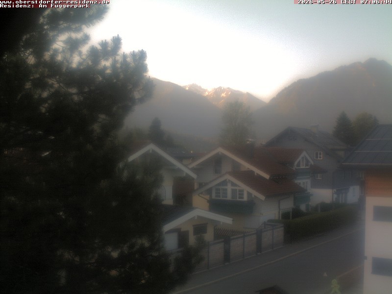 Archived image Webcam Oberstdorf holiday apartment