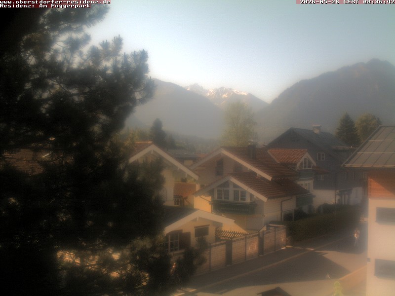 Archived image Webcam Oberstdorf holiday apartment
