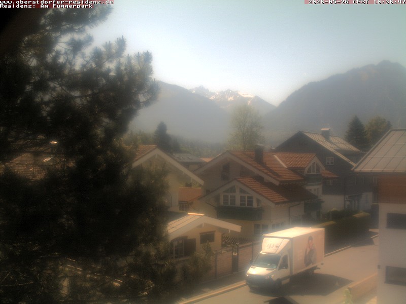 Archived image Webcam Oberstdorf holiday apartment
