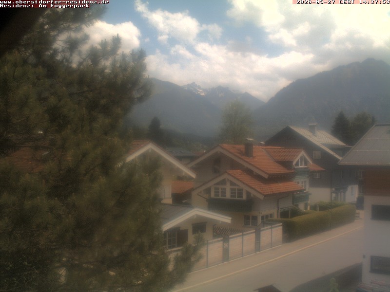 Archived image Webcam Oberstdorf holiday apartment