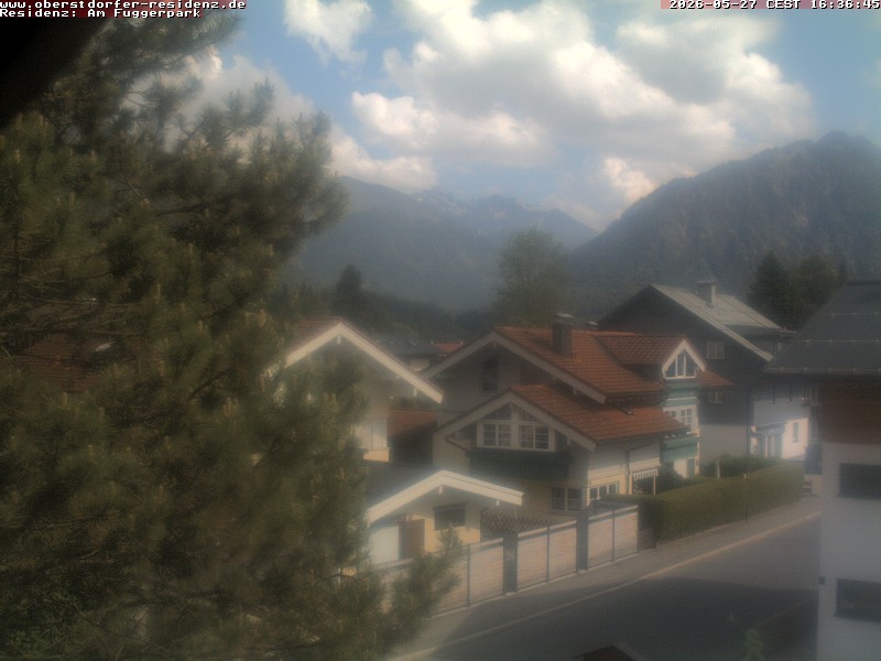 Archived image Webcam Oberstdorf holiday apartment