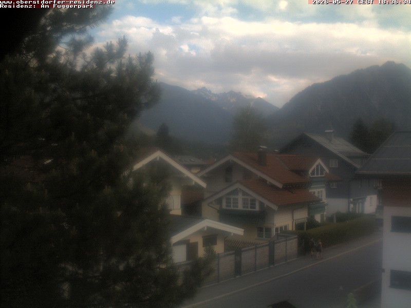 Archived image Webcam Oberstdorf holiday apartment