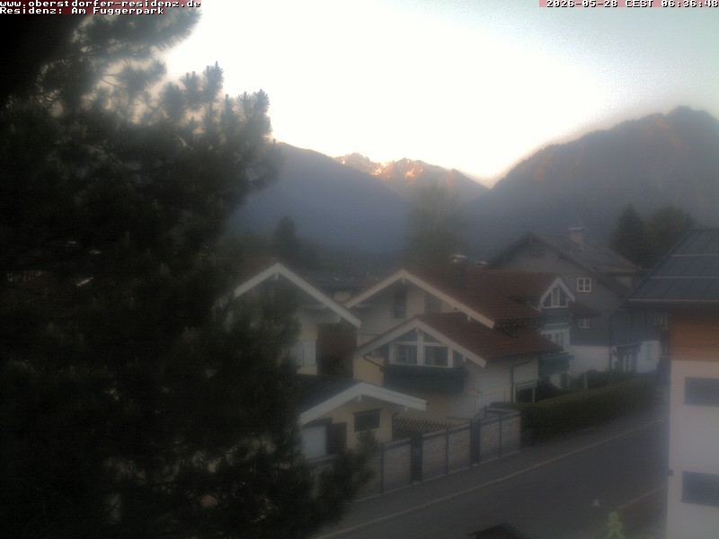 Archived image Webcam Oberstdorf holiday apartment