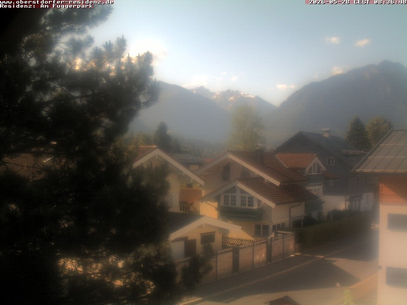 Archived image Webcam Oberstdorf holiday apartment