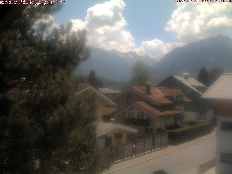Archiv Foto Webcam Oberstdorfer Residenz