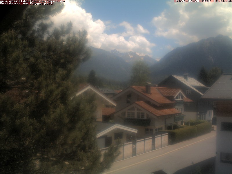 Archiv Foto Webcam Oberstdorfer Residenz