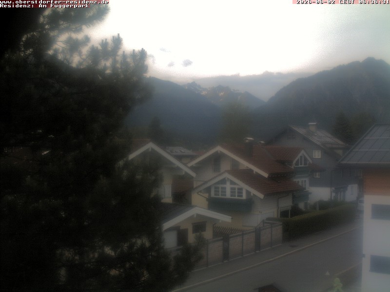Archiv Foto Webcam Oberstdorfer Residenz