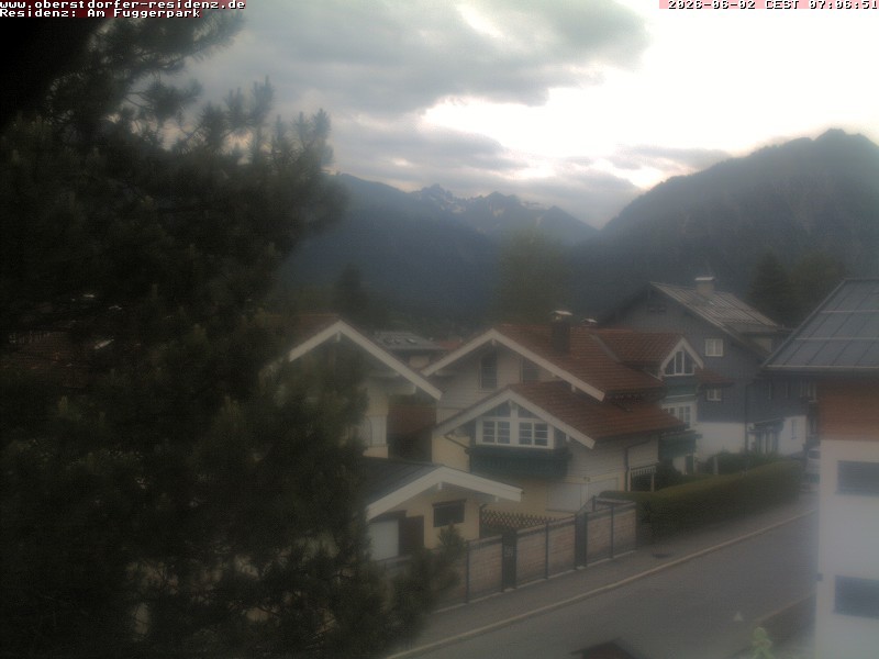 Archiv Foto Webcam Oberstdorfer Residenz