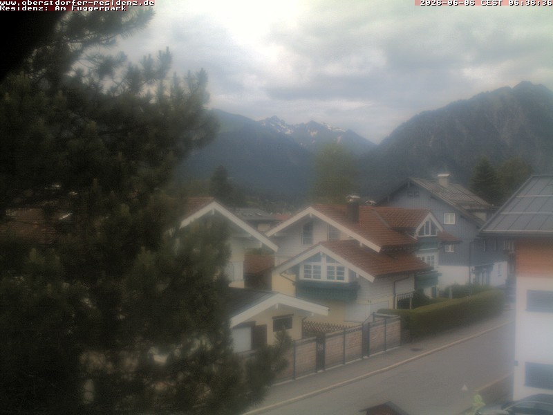 Archiv Foto Webcam Oberstdorfer Residenz