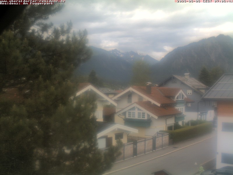 Archiv Foto Webcam Oberstdorfer Residenz