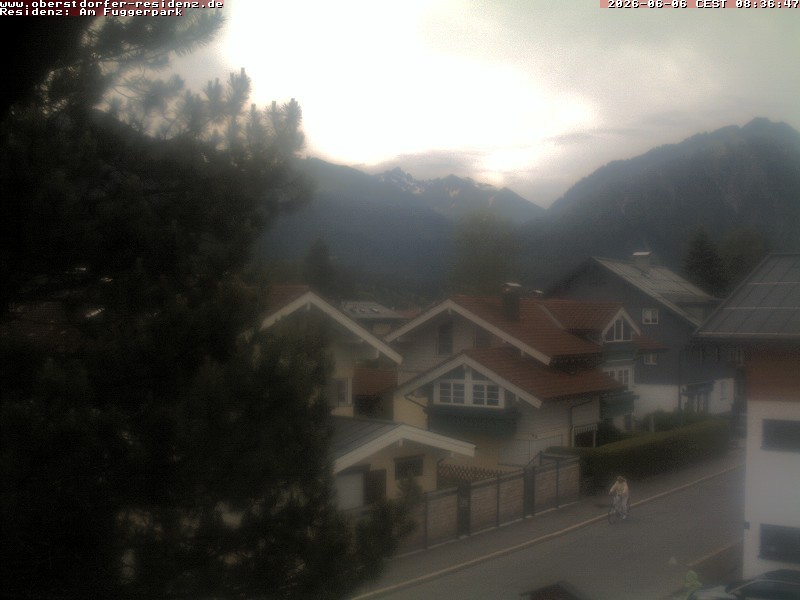 Archiv Foto Webcam Oberstdorfer Residenz