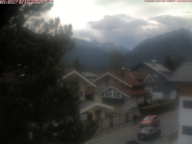 Archived image Webcam Oberstdorf holiday apartment