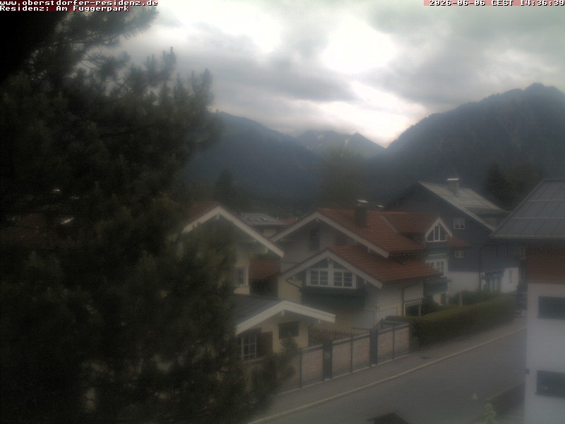 Archived image Webcam Oberstdorf holiday apartment