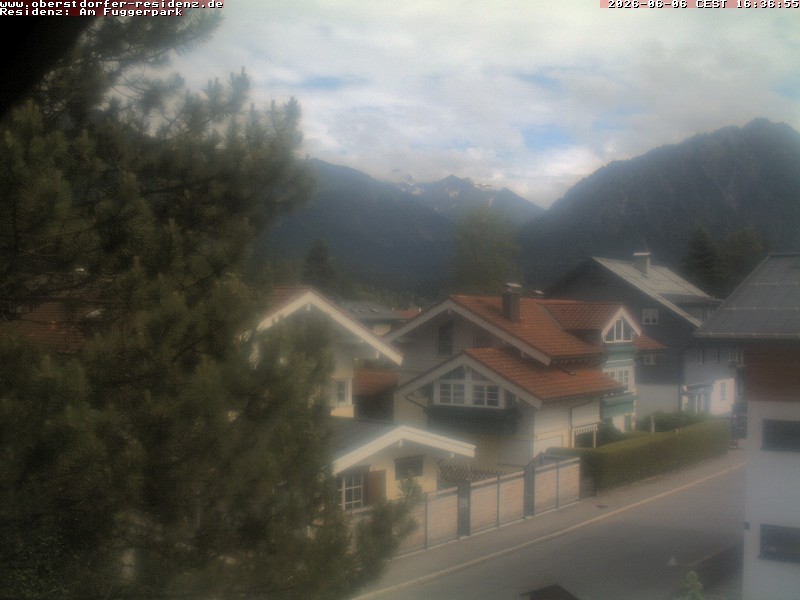Archived image Webcam Oberstdorf holiday apartment
