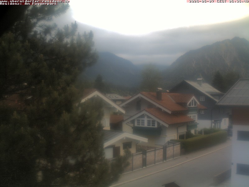 Archiv Foto Webcam Oberstdorfer Residenz