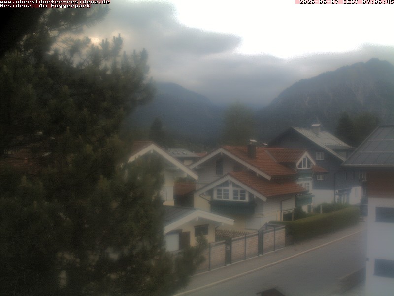 Archiv Foto Webcam Oberstdorfer Residenz