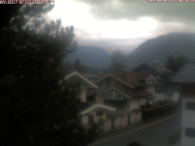 Archiv Foto Webcam Oberstdorfer Residenz
