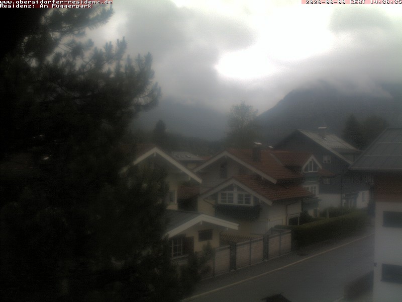 Archiv Foto Webcam Oberstdorfer Residenz