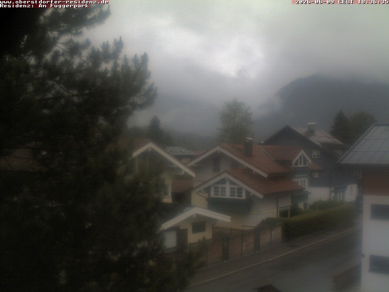 Archiv Foto Webcam Oberstdorfer Residenz