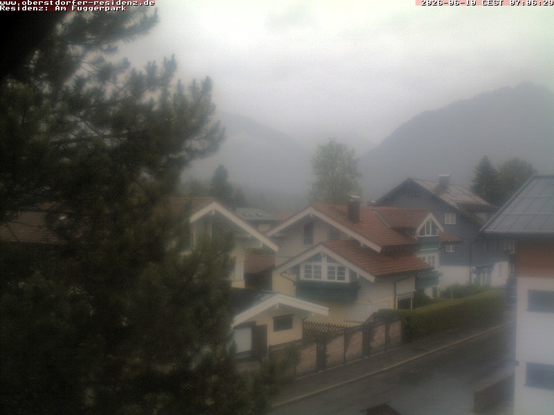 Archived image Webcam Oberstdorf holiday apartment
