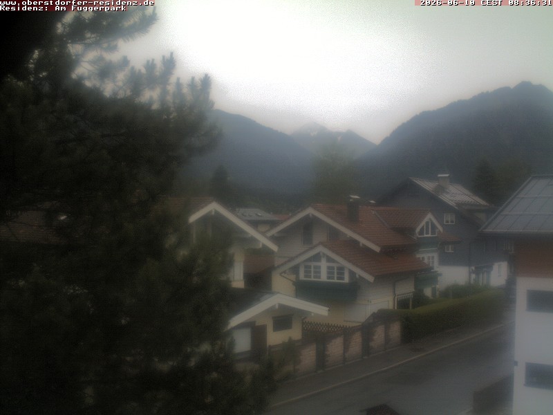 Archived image Webcam Oberstdorf holiday apartment