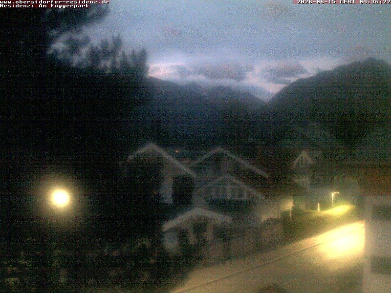 Archiv Foto Webcam Oberstdorfer Residenz