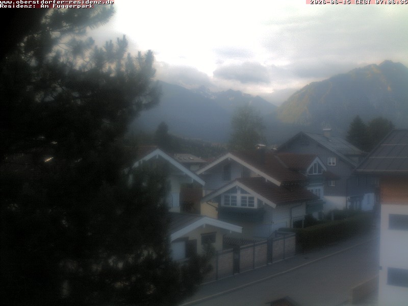 Archiv Foto Webcam Oberstdorfer Residenz