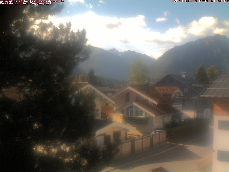 Archiv Foto Webcam Oberstdorfer Residenz