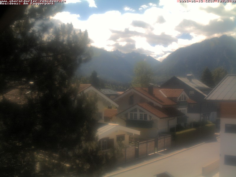 Archiv Foto Webcam Oberstdorfer Residenz