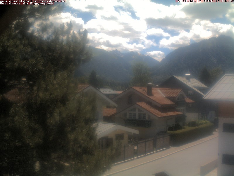 Archiv Foto Webcam Oberstdorfer Residenz