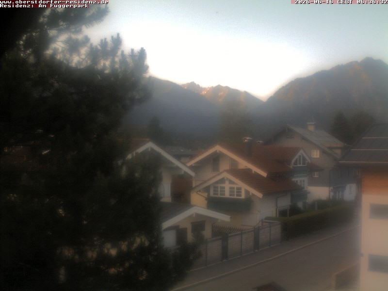 Archiv Foto Webcam Oberstdorfer Residenz