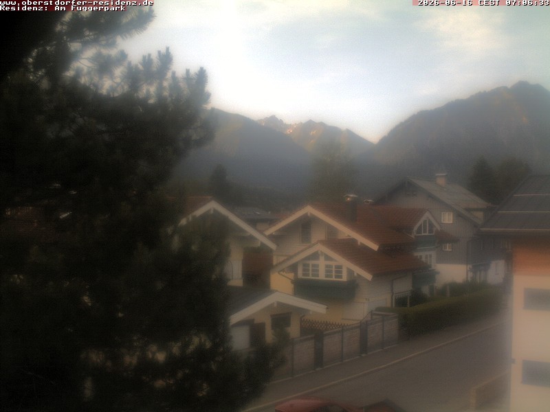 Archiv Foto Webcam Oberstdorfer Residenz