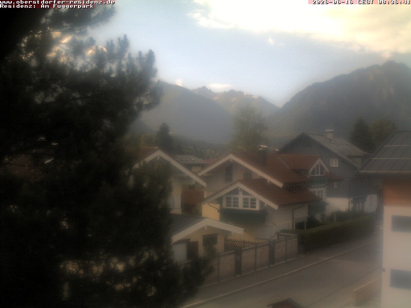 Archiv Foto Webcam Oberstdorfer Residenz